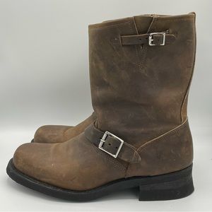 Frye Men’s Buckle Slip On Boots Size 10.5